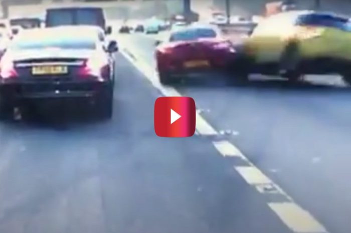 Impatient BMW Driver Causes Wild Accident After Pulling Into Traffic