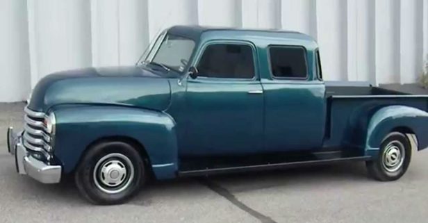 This Double Cab ’50 Chevy Pickup Is a Custom-Built Beauty