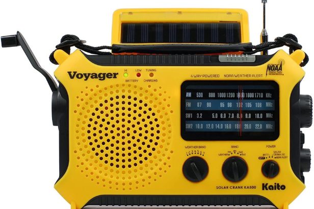 Never Miss a Weather Alert With This Solar-Powered Radio