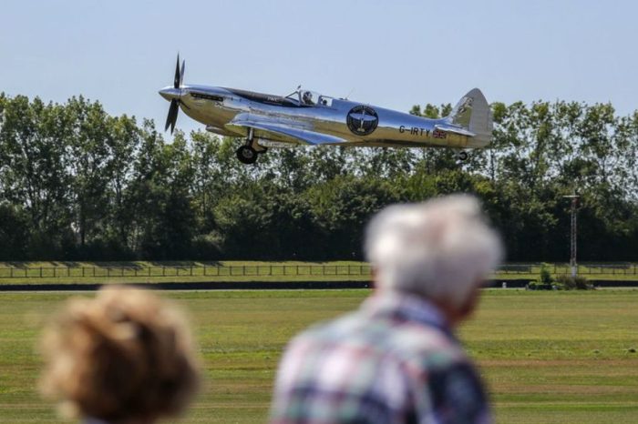 Restored WWII Spitfire Begins 27,000-Mile Trip Around the World