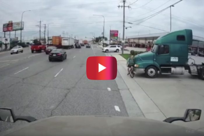 Illinois Cyclist’s Life Flashes Before His Eyes as Truck T-Bones Him