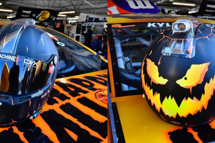Kyle Busch Is Giving Away This Halloween Helmet for a Great Cause
