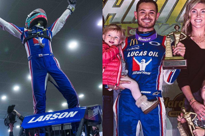 Kyle Larson Wins First Chili Bowl, Ends 0-12 Losing Streak