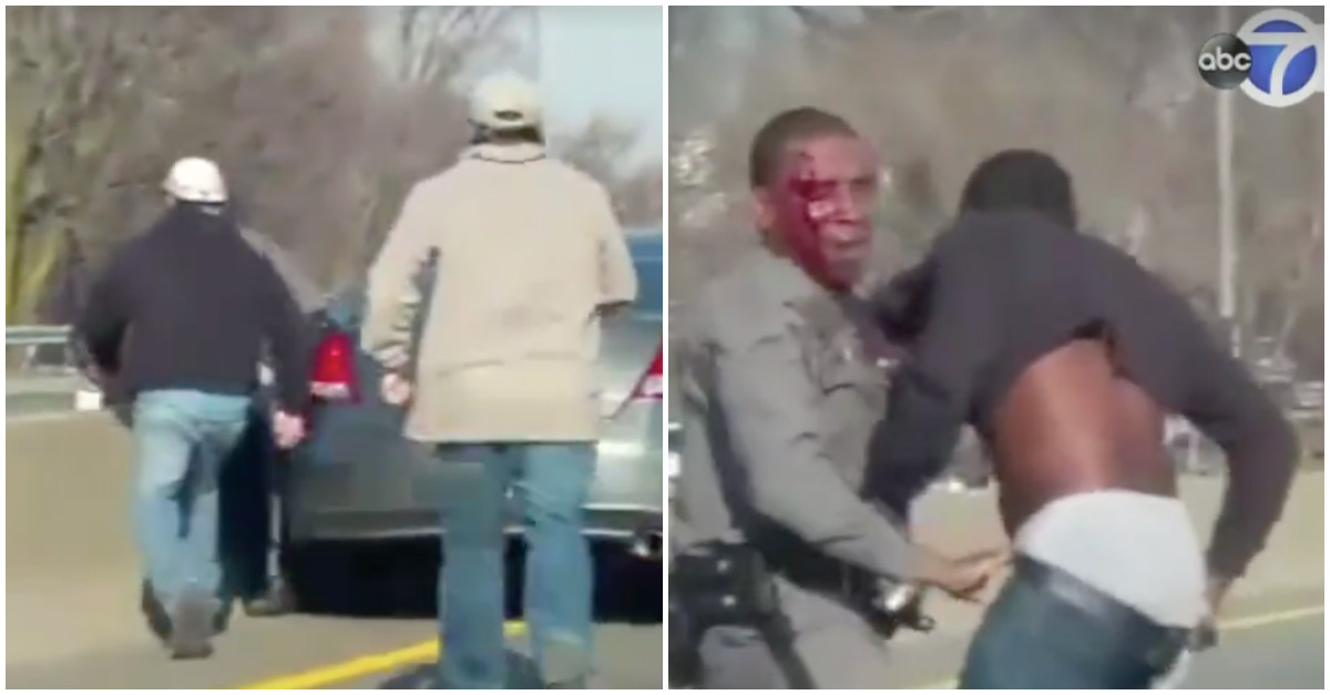 Law-Abiding Citizens Help State Trooper in Highway Arrest “Like a Movie”