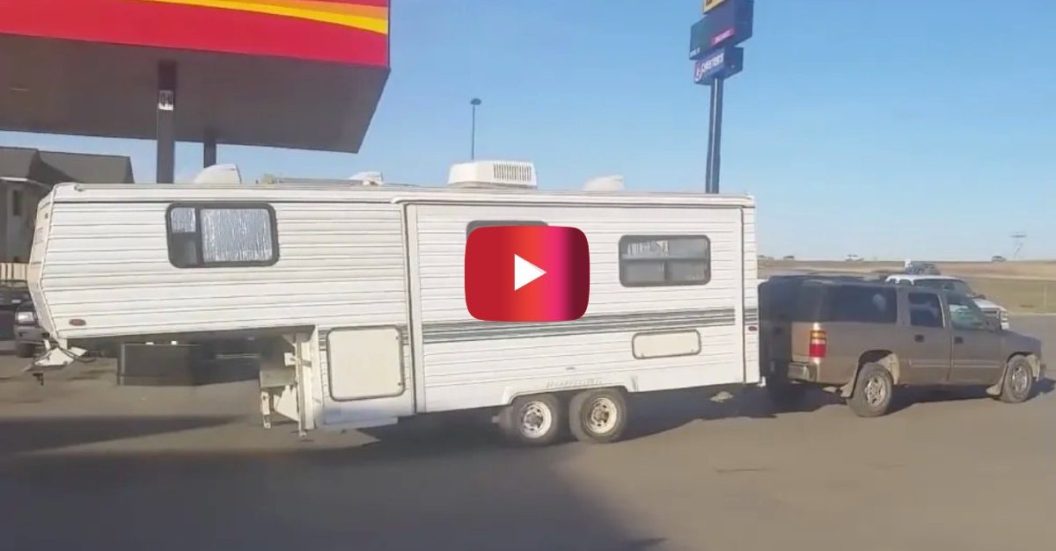 fifth wheel camper towing fail