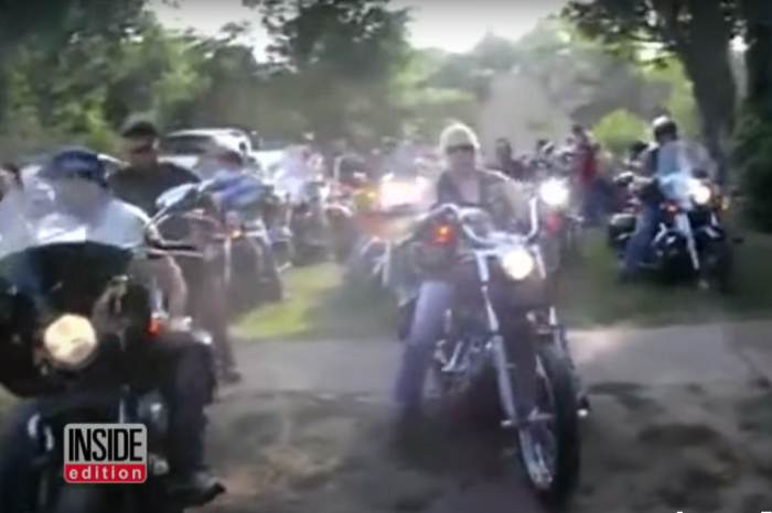 100+ Bikers Surround Dying Veteran’s Home for Heartwarming Harley Send-Off
