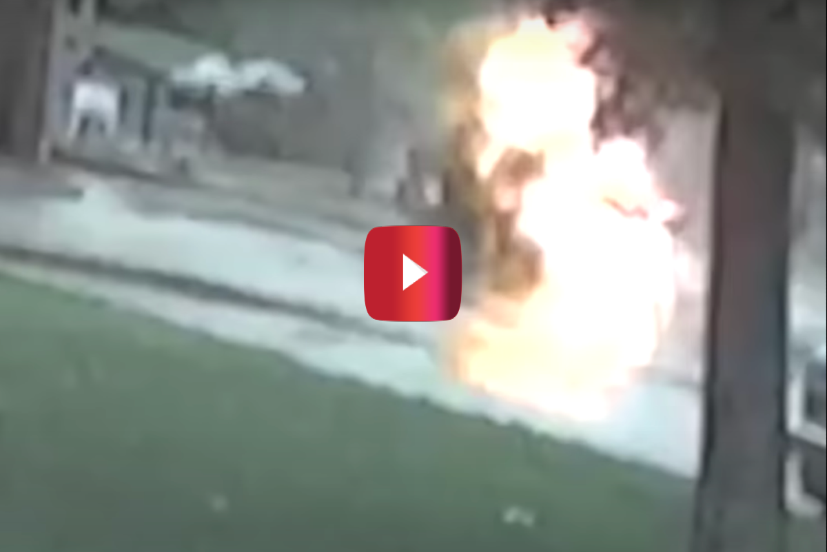 Suv Bursts Into Flames After Propane Tank Explodes Altdriver 7718