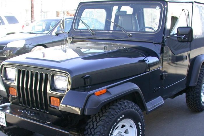 The Jeep Wrangler YJ Was Responsible for Launching an Iconic Off-Roading Brand