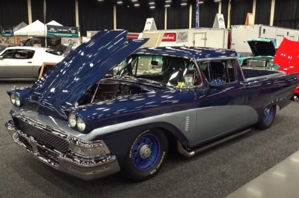 This 1958 Ford Ranchero Looks Absolutely Incredible as a Customized Drag Car