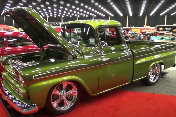 Beautiful ’59 Chevy Pickup Will Have You Seeing Green