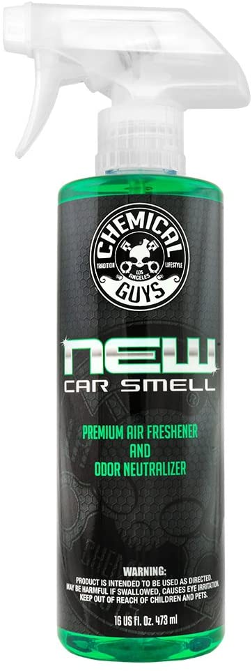 Chemical Guys AIR_101_16 New Car Smell Premium Air Freshener and Odor Eliminator (16 Oz)