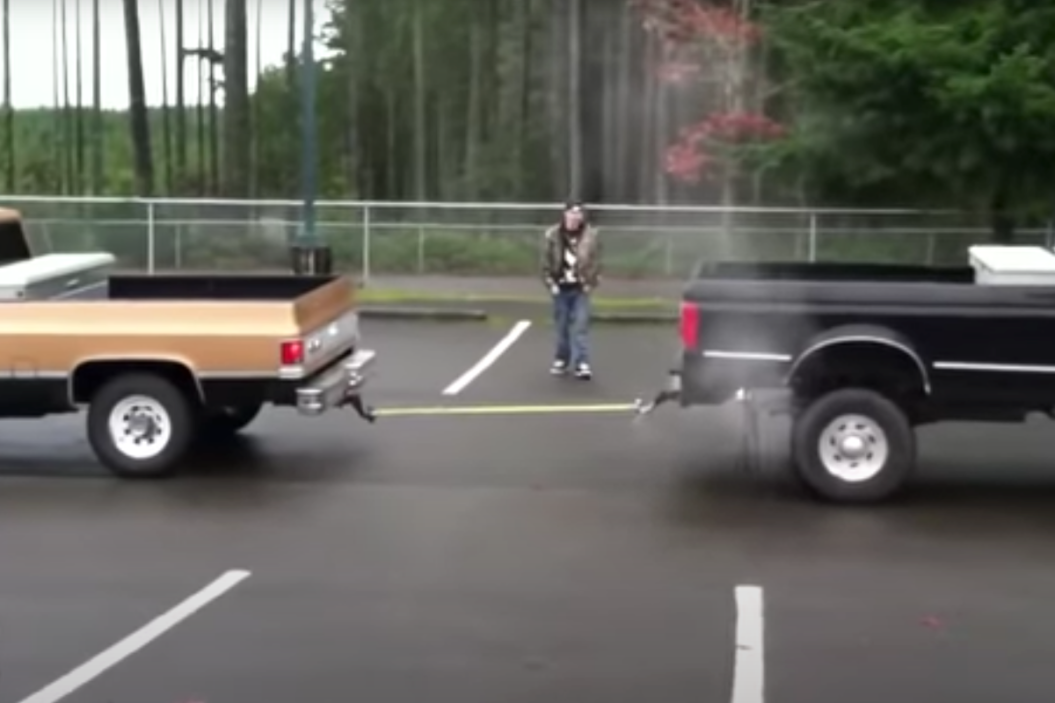 Chevy vs. Ford Truck Pull