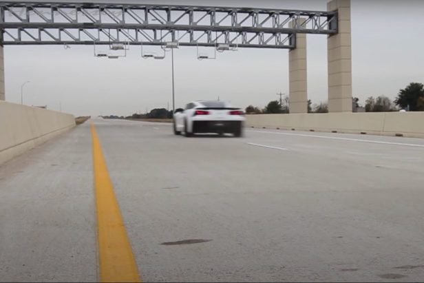Souped-up Corvette Hits 200 MPH on Toll Road