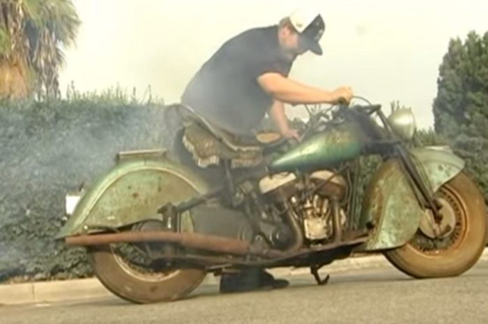 Indian Chief Motorcycle Roars Back to Life After 40 Years