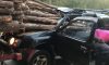 logging truck crash