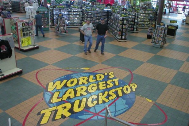 World’s Largest Truck Stop Has Movie Theater, Dentist’s Office, and More