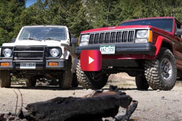 Jeep Comanche and Suzuki Samurai Face Off in the Ultimate ’80s Off-Roading Battle