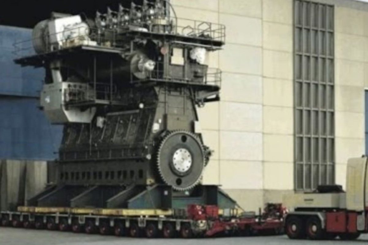 The Worlds Biggest Diesel Engine Is The Wärtsilä Sulzer Rta96 C