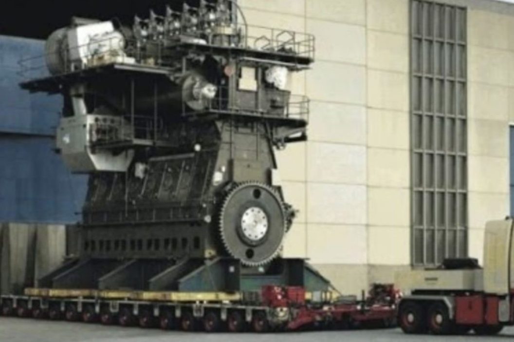 biggest diesel engine