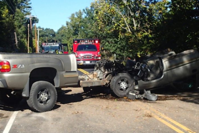 Chevy Truck’s Cab Completely Separates From the Frame in Unexplainable Accident