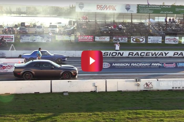 Ford Mustang Absolutely Smokes Dodge Demon in Drag Race