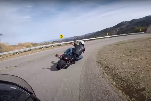 Harley Rider Takes on Treacherous California Road in Sweet POV Video