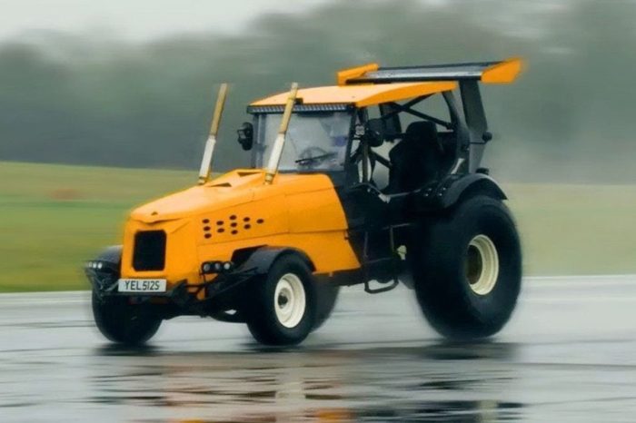 This Tractor Designed by Matt LeBlanc Boasts a Beastly Chevy V8 and a Top Speed of 90 MPH