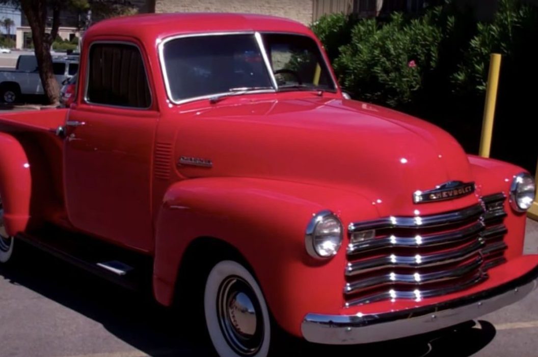  La camioneta Chevy reconstruida pertenece a un museo