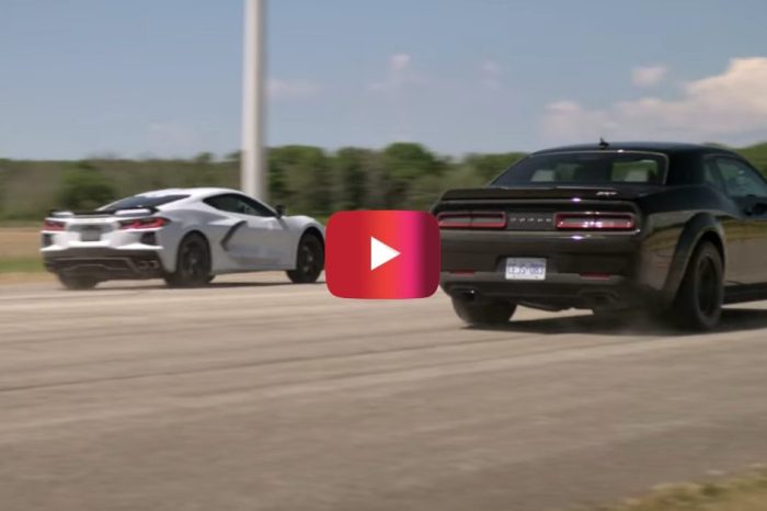 2020 Corvette vs. Dodge Demon in Drag Race