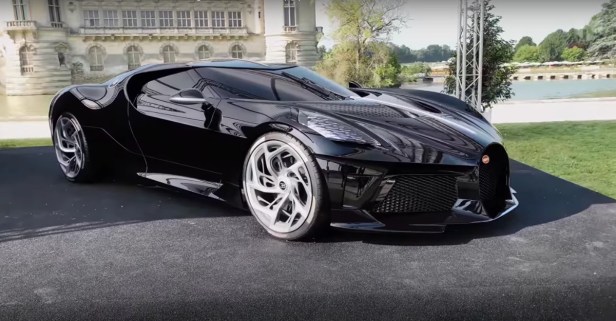 1,500-HP Bugatti La Voiture Noire Costs $18.7M