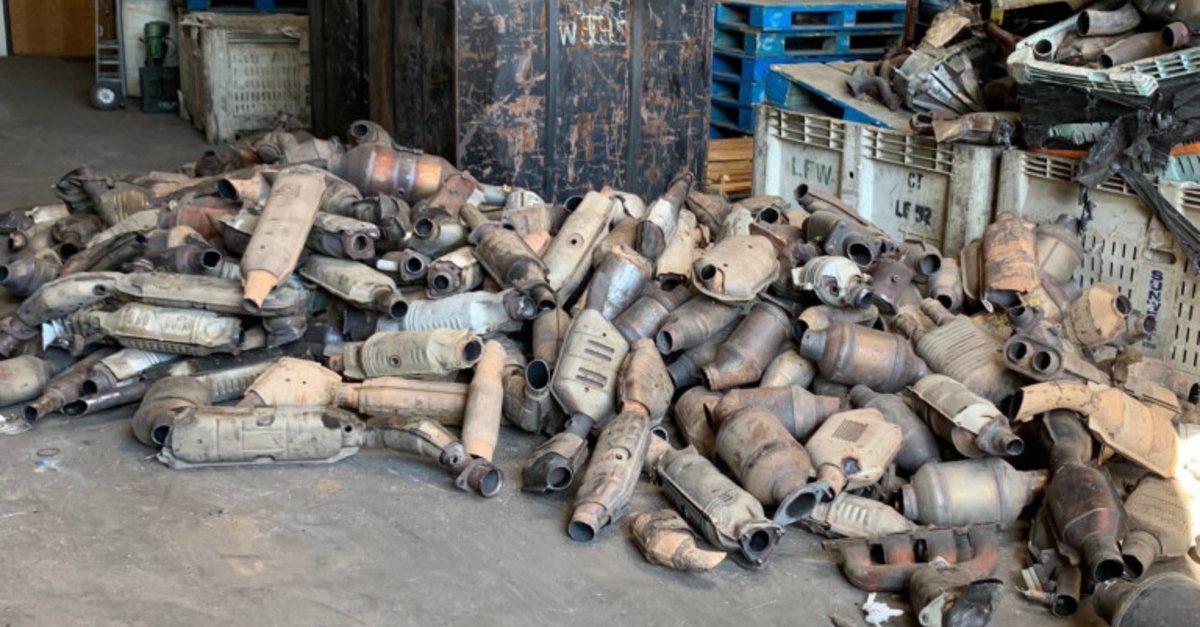 Calif. Police Seize 2,000 Catalytic Converters, $300K in ...