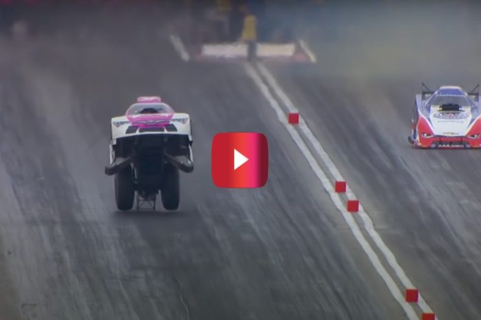 Funny Car Nearly Takes Flight During 270 MPH Run