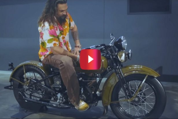 Jason Momoa Lives Every Biker’s Dream With Harley-Davidson Factory Tour