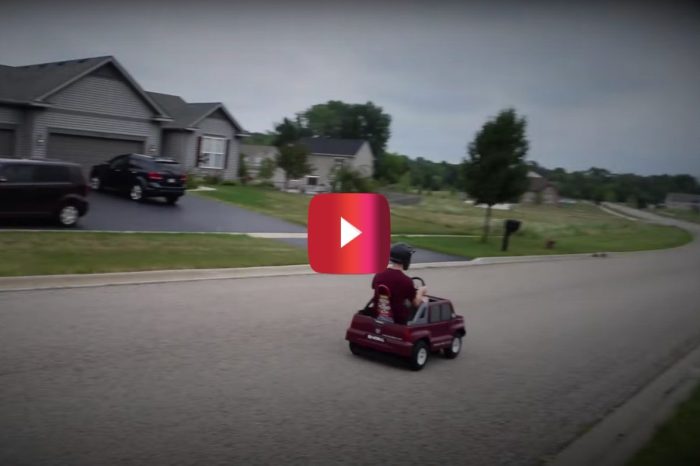 Amateur Mechanic Made This Souped-up Power Wheels Escalade That Goes 40 MPH