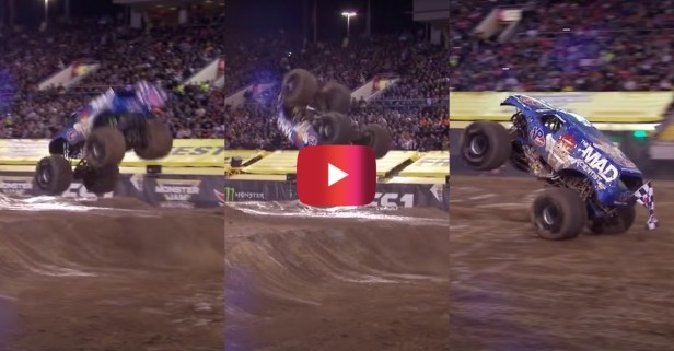 The First Monster Jam Front Flip Was One Happy Accident