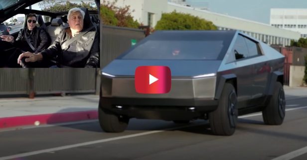 Jay Leno and Elon Musk Test Drive Cybertruck in Must-See TV Moment