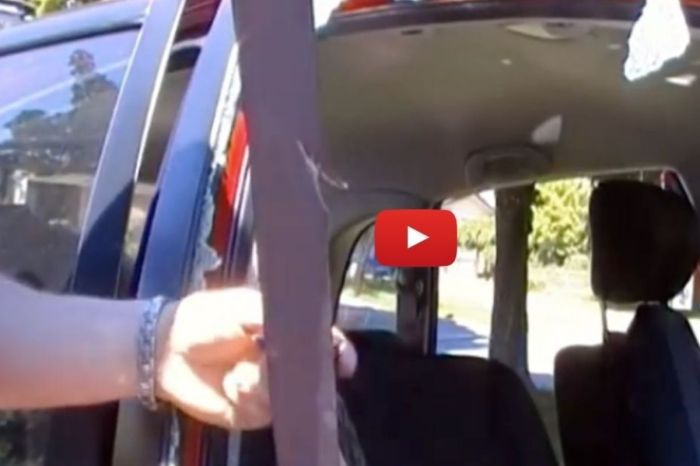 This Car Window Breaker & Seatbelt Cutter Tool Could Save Lives