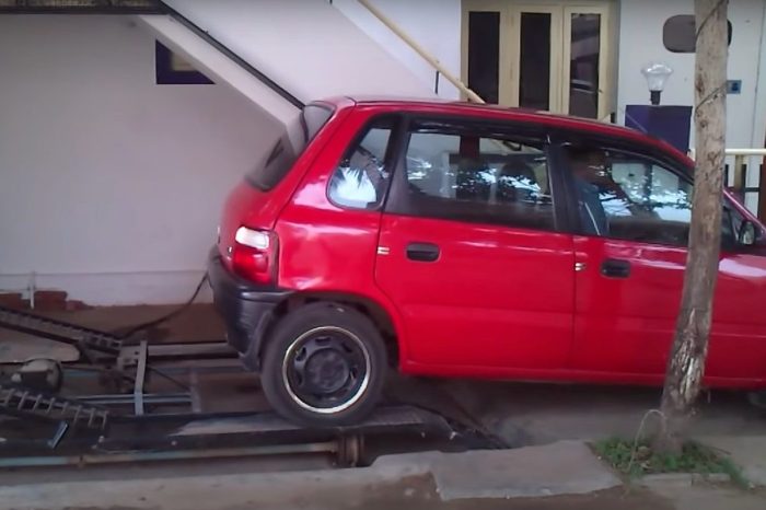 This Guy Didn’t Have a Driveway, So He Developed This Smart Parking Solution Instead