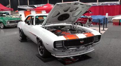 1969 chevy camaro with 427 engines