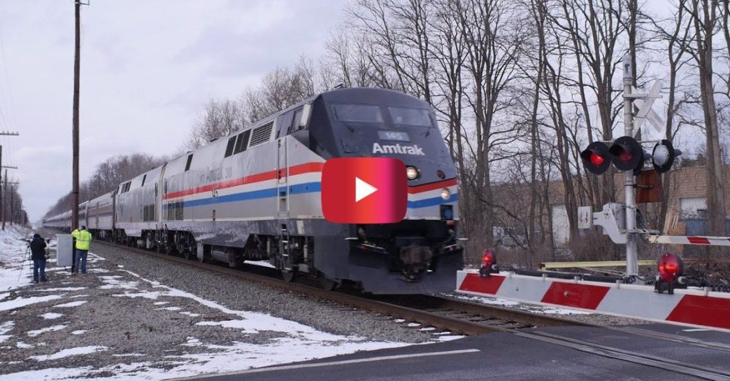 amtrak train hits 110 mph