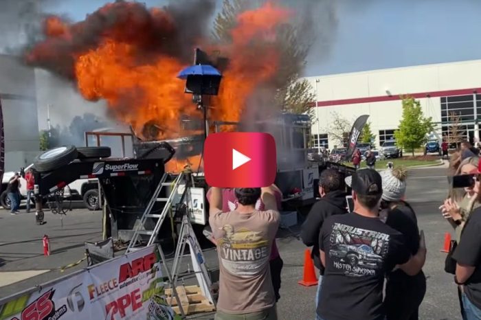 Dodge Truck Explodes During 3,000-HP Dyno Attempt