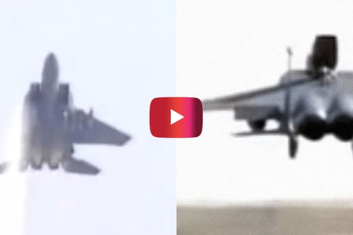 F-15 Fighter Jet Lands With Only 1 Wing