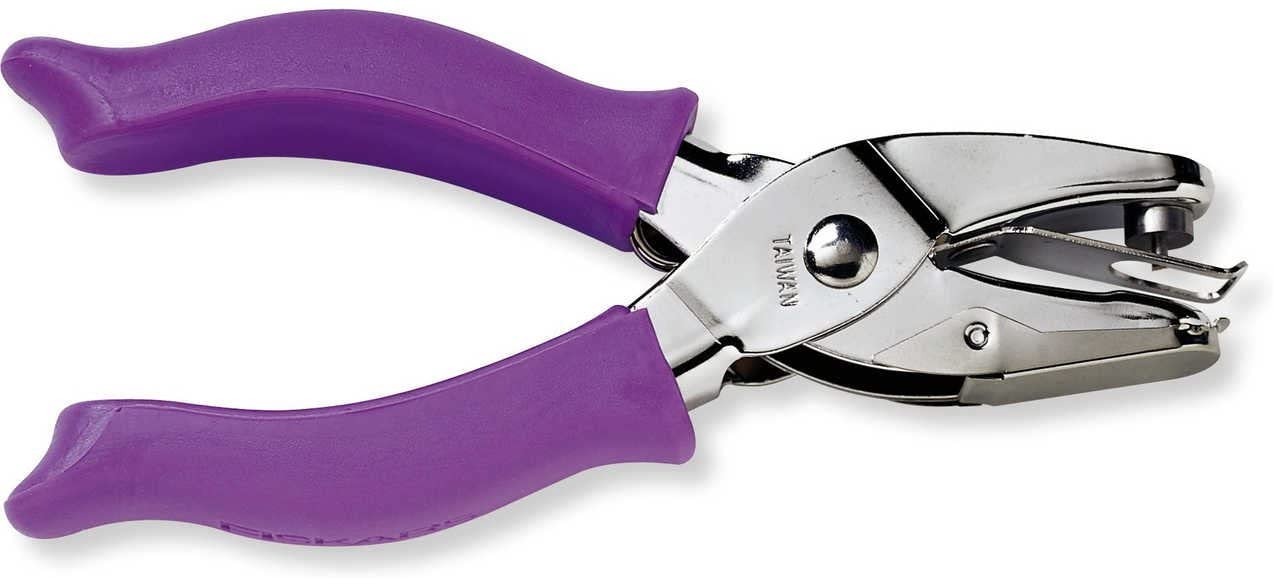 Fiskars 23517097J Circle Hand Punch, 1/8 Inch, Purple