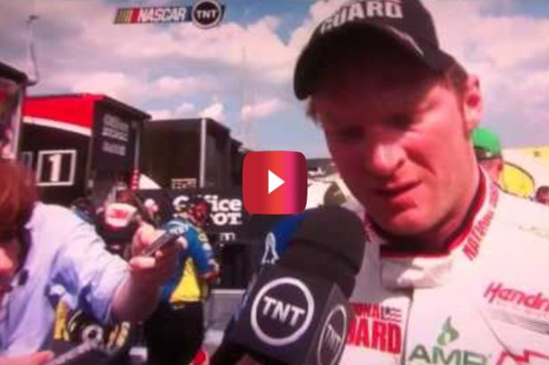 Dale Jr. Just Couldn’t Seem to Collect His Thoughts in Bizarre Post-Race Interview