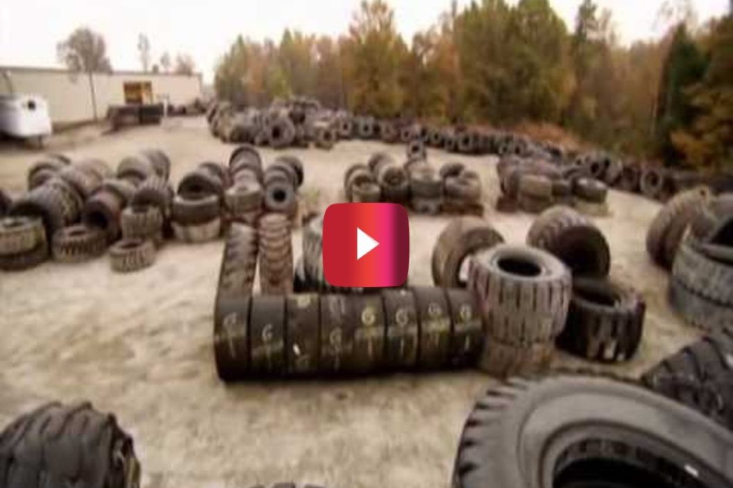 how truck tires are recycled