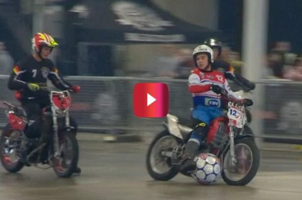 Soccer on Motorcycles Is About to Be Your New Favorite Sport