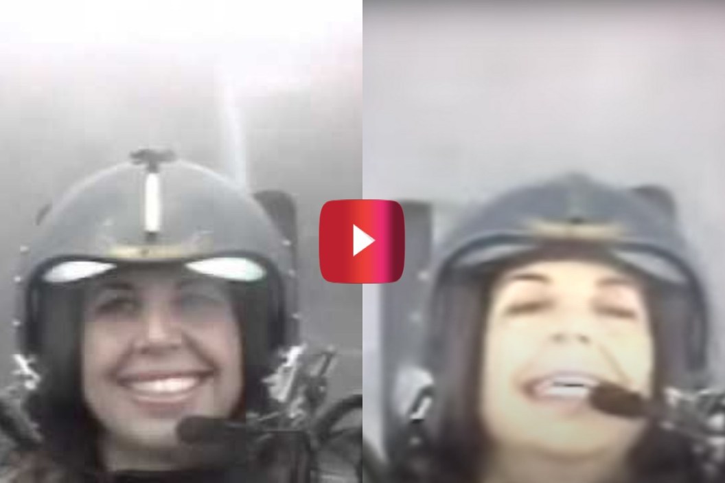 reporter passes out on blue angels flight
