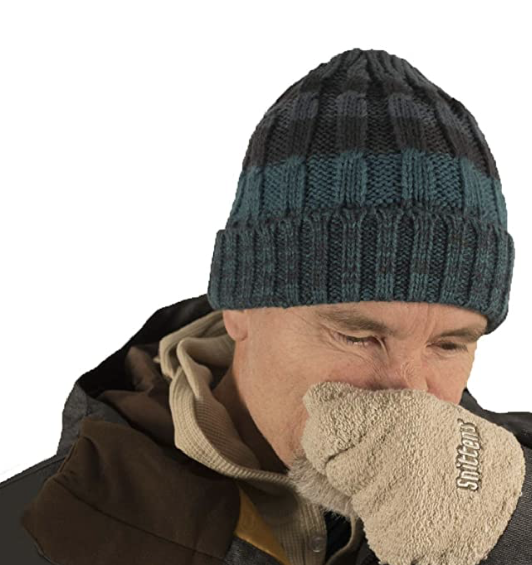 Snittens-The Original Snot Mittens. Funny Gift for Men, Winter Gloves for Runners Hikers Skiers for Christmas Father's Day Birthday Gag Gift for Men Left Out in The Cold Convenient Absorbent Funny
