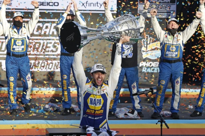 Chase Elliott Wins His First NASCAR Cup Title