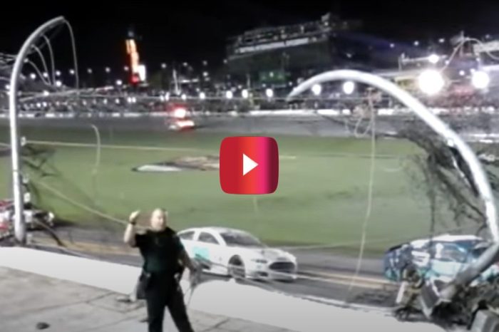 Austin Dillon Smashed Through a Fence at Daytona, and the Fan Video Is Intense